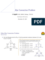 Delta Wye Problem