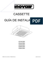 Innovair CE Cassette Installation Guide Spanish