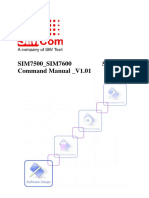 SIM7500 - SIM7600 Series - AT Command Manual - V1.01 PDF