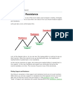 Support and Resistance: (Enter Post Title Here)