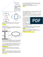 Strength of Materials Competency 2018