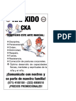 Flyer Hapkido Cka Niños 2