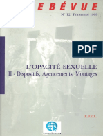 L'UNEBEVUE Revue de Psychanalyse Nº 12 - Dispositifs, Agencements, Montages