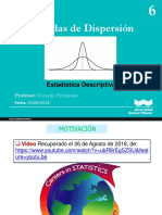 Sesion 6 Medidas de Dispersion 2018 II