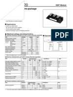 Moduł Igbt 2mbi50n-120 1200V 50a Fuji Datasheet PDF