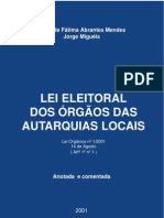 Lei Das Autarquias Locais