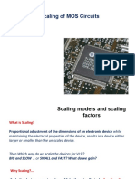 Scaling Models and Scaling Factors For Device Parameters PDF