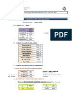 Diseño de Desarenador Hidraulica