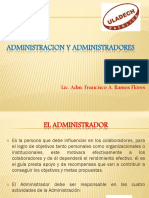 Administracion y Administradores