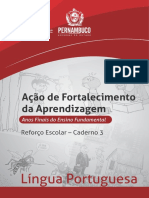 Caderno3Reforco Escolar Lingua Portuguesa EF