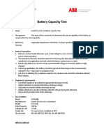 Battery Capacity Test