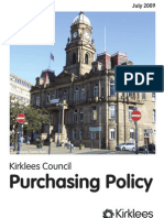 Purchasing Policy