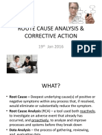 Route Cause Analysis