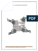 Me6712 Mechatronics Lab Manual For Regulation-2013