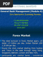 International Banking General Bank Management (Module-A)