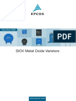 Data - Siovmetaloxidevaristors PDF