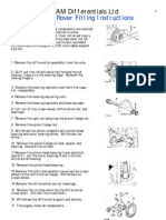 Rover Diff Fitting Instructions-2009 v2