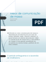 Meios de Comunicação de Massa PDF