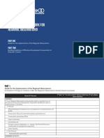 Regional Observatorio Framework Paper