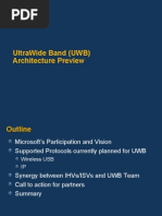 Ultrawide Band (Uwb) Architecture Preview