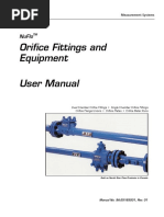 Nuflo Orifice Fittings and Equipment