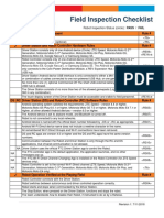 Field Inspection Checklist PDF