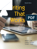 Writing That Works Communicating Effectively On The Job 11e (Retail PDF) (Itzy) PDF