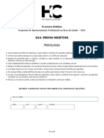 Vunesp 2015 Hcfmusp Psicologia Prova PDF