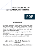 Presentación Del Informe de Acusación Del Congresista Oracio Pacori Contra Los Cuellos Blancos Del Puerto