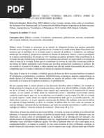 Hábitat Versus Vivienda: Mirada Crítica Sobre El Viviendismo 