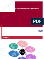 TDS On Payments To Non-Residents & Residents: Nihar Jambusaria, Bdo India 11 August, 2010