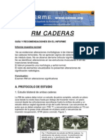 Informe CADERAS RM