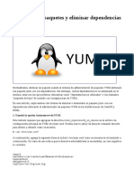 Cómo Quitar Paquetes y Eliminar Dependencias Usando Yum