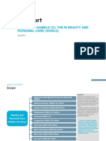 Procter Gamble Co The in Beauty and Personal Care World PDF