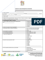 Ficha de Cadastro de Gestantes Do Programa Criança Feliz.