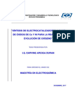 E. Arxcinga-Duran Et Al. Sintesis de Electrocatalizadores A Base de Óxidos de Co y Ni para La Reacción de Evolución de Oxígeno