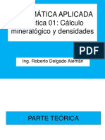 Matematica 01. Calculos Mineralogicos PDF