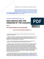 Gog, Magog and The Kingdom of The Khazars