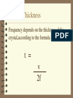 Crystal Thickness