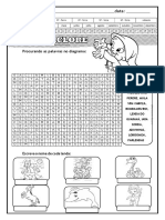 Atividade Diagnostica Lingua Portuguesa Folclore Atividades Suzano 3