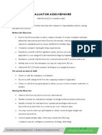 2.15 Evaluator Aide-Memoire Template