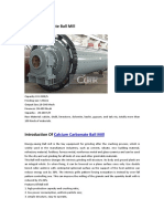 Calcium Carbonate Ball Mill PDF