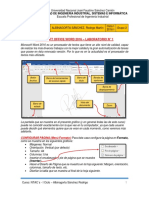 Laboratorio #1 - Microsoft Word 2016