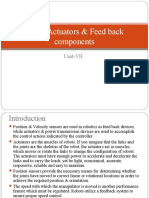 Robot Actuators and Feedback Components (Main7)