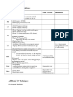 HVLA Thrust Manipulations