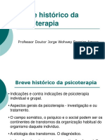 Breve Histórico Do Psicoterapia