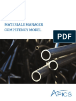 APICS - Materials Manager Competency Model 2014 (Materials-Manager-Competency-Model) PDF