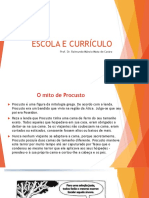 Escola e Currículo