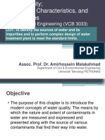 1 Water Quality Parameters