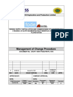 Management of Change